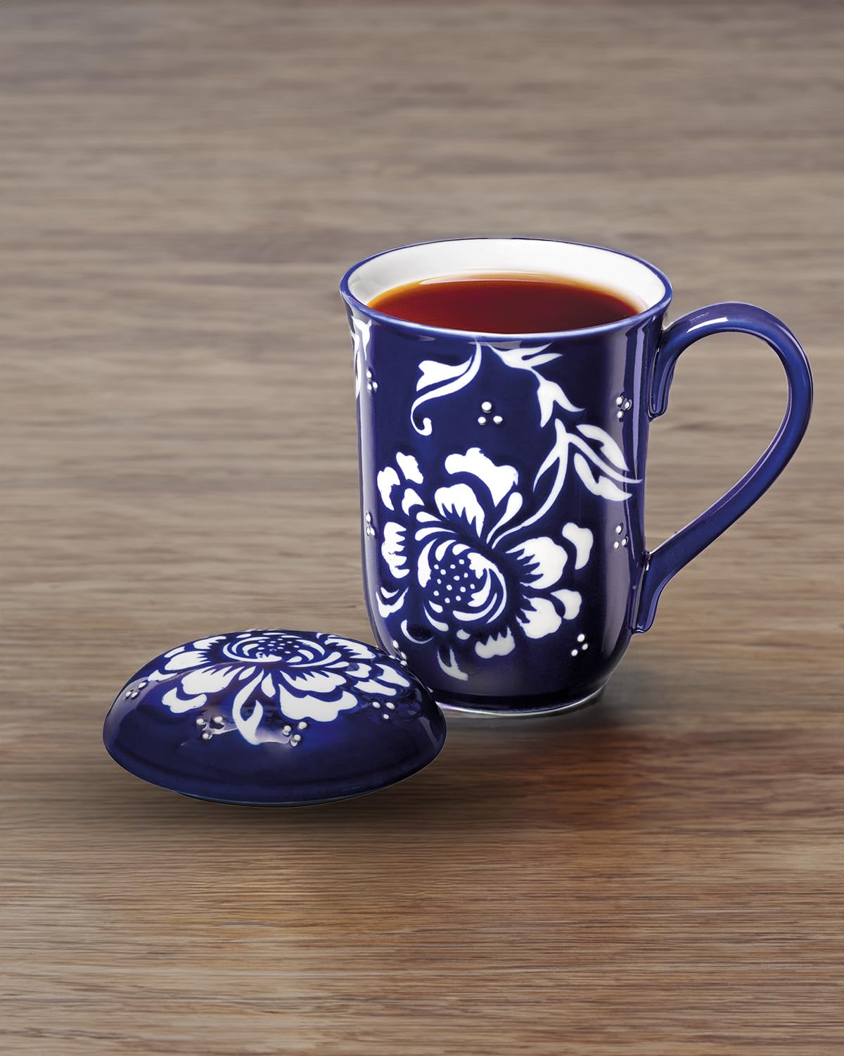 Madame Coco Porcelain Coffee Mug | Coffee Cups with Handle